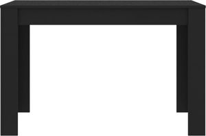 vidaXL Stół jadalniany, czarny, 120x60x76 cm, płyta wiórowa (800433) - 800433 4