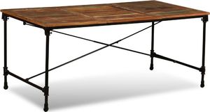 vidaXL Stół jadalniany z litego drewna odzyskanego, 180 cm 4