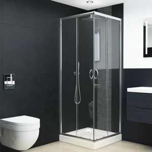 vidaXL Kabina prysznicowa, bezpieczne szkło, 90x70x180 cm 1
