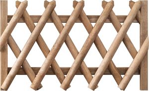 vidaXL Furtka ogrodowa, impregnowane drewno sosnowe FSC, 100 x 60 cm 1