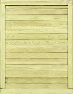 vidaXL Furtka ogrodowa FSC 125x100 cm 2