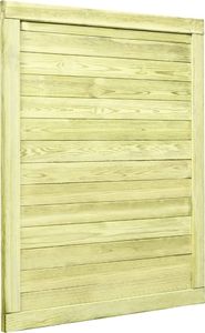 vidaXL Furtka ogrodowa FSC 125x100 cm 4