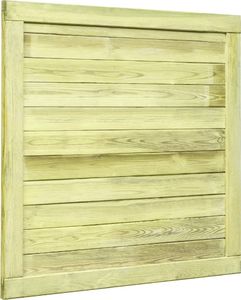 vidaXL Furtka ogrodowa, impregnowane drewno sosnowe FSC, 100 x 100 cm 4