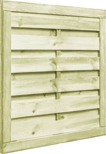 vidaXL Furtka ogrodowa FSC 100x100 cm zielona 4