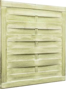 vidaXL Furtka ogrodowa FSC 100x100 cm zielona 2