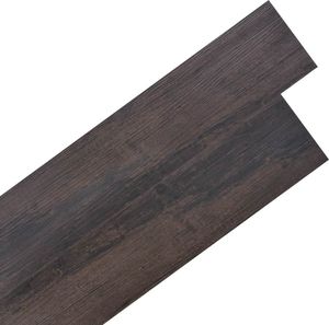Egger Samoprzylepne panele podłogowe, 5,02 m PVC 2 mm, ciemnobrązowe 1