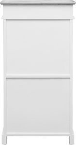 vidaXL Szafka na buty, szara, 50 x 28 x 98 cm, drewno paulownia 4