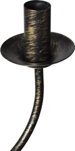 Lampa wisząca vidaXL Metalowy żyrandol staroświecki, 8 żarówek E14, biały 5