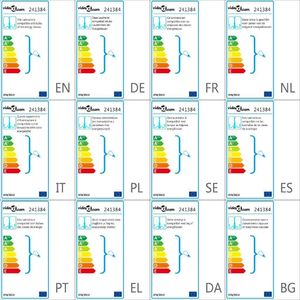 Lampa wisząca vidaXL Metalowy żyrandol staroświecki, 8 żarówek E14, biały 6