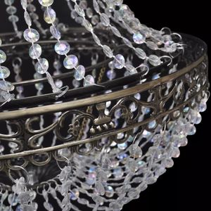 Lampa wisząca vidaXL Kryształowa lampa wisząca, 36,5 x 46 cm 4