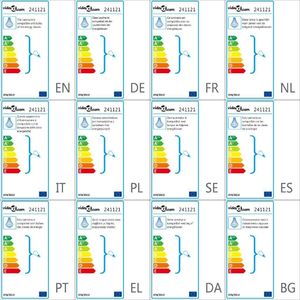 Lampa wisząca vidaXL Kryształowa lampa wisząca, 36,5 x 46 cm 6