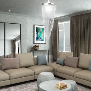 Lampa wisząca vidaXL Kryształowa lampa wisząca z abażurem, 22 x 58 cm 7