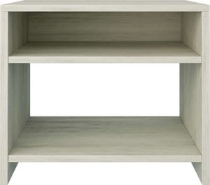 vidaXL Szafka nocna, kolor szary betonowy, 40x30x40 cm, płyta wiórowa 4