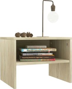 vidaXL Szafki nocne, 2 szt., dąb sonoma, 40x30x30 cm, płyta wiórowa 3