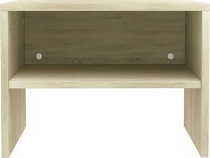 vidaXL Szafki nocne, 2 szt., dąb sonoma, 40x30x30 cm, płyta wiórowa 5