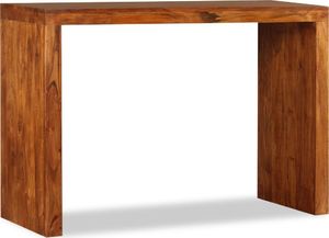 vidaXL Stolik konsola, lite drewno o wyglądzie sheesham, 110x40x76 cm 5