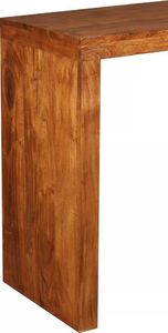 vidaXL Stolik konsola, lite drewno o wyglądzie sheesham, 110x40x76 cm 8