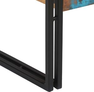 vidaXL Stolik konsola z litego drewna odzyskanego, 120 x 30 x 76 cm 6