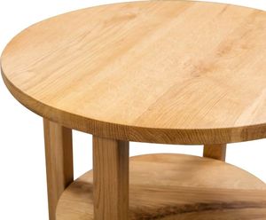 vidaXL Stolik boczny, 40 x 50 cm, lite drewno dębowe 6