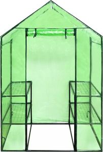 vidaXL Szklarnia 80 cm x 120 cm x 190 cm (41545) 4