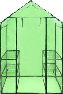 vidaXL Szklarnia 80 cm x 120 cm x 190 cm (41545) 5