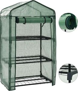 vidaXL Miniszklarenka 49 cm x 69 cm x 125 cm (46917) 2