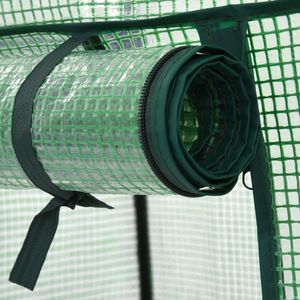 vidaXL Miniszklarenka 49 cm x 69 cm x 125 cm (46917) 3