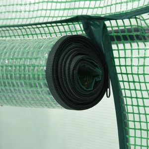 vidaXL Szklarnia 80 cm x 200 cm x 170 cm (46916) 3