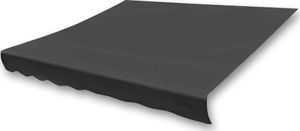 vidaXL Tkanina do markizy, antracytowa, 300 x 250 cm 3