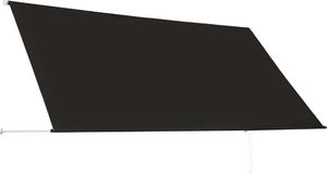 vidaXL Markiza zwijana, 300 x 150 cm, antracytowa 4