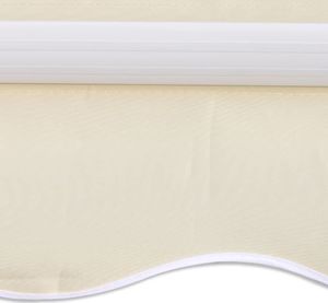 vidaXL Markiza zwijana ręcznie, 300 cm, kremowa 6