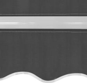 vidaXL Markiza zwijana ręcznie, 600 cm, antracytowa 5