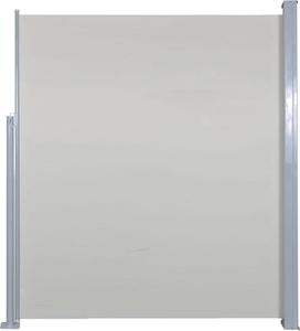 vidaXL Zwijana markiza boczna, 160 x 500 cm, kremowa 2