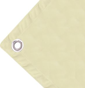 vidaXL Parawan balkonowy z tkaniny oxford 90x600 cm kremowy 3