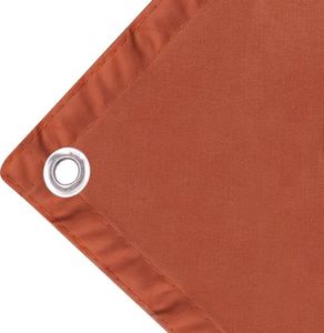 vidaXL Parawan balkonowy z tkaniny oxford 75x400 cm terakota 3