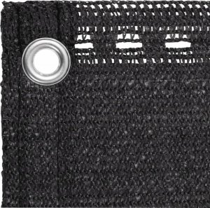 vidaXL Parawan ogrodowy HDPE 75x600 cm Antracyt 4