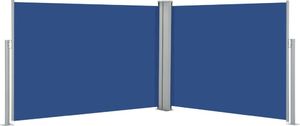 vidaXL Zwijana markiza boczna, niebieska, 100 x 1000 cm 1