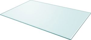 vidaXL Blat stołu szklany, prostokątny 1000x620 mm 1