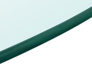 vidaXL Blat stołu szklany, okrągły 600 mm 3