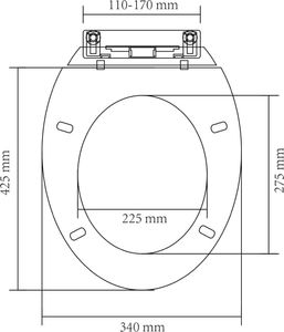 Deska sedesowa vidaXL  (141762) 7