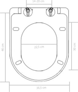 Deska sedesowa vidaXL  (145023) 8