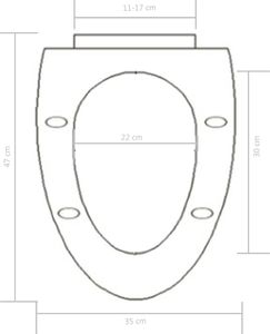 Deska sedesowa vidaXL  (145019) 8