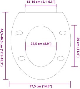 Deska sedesowa vidaXL  (145015) 17