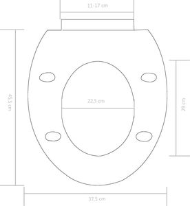 Deska sedesowa vidaXL  (145015) 8