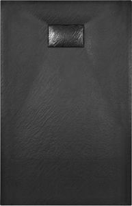 Brodzik vidaXL prostokątny 100 cm x 80 cm (144781) 5