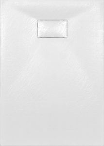 Brodzik vidaXL kwadratowy 100 cm x 70 cm (144771) 5