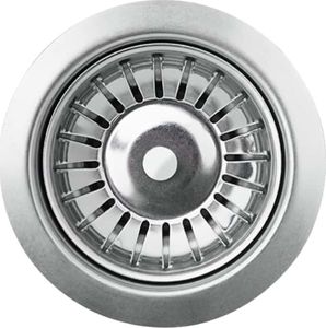 Zlewozmywak vidaXL Granitowy  jednokomorowy, owalny, czarny 3