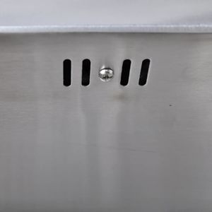 Zlewozmywak vidaXL Zlew kuchenny z odpływem, kwadratowy, stal nierdzewna 7