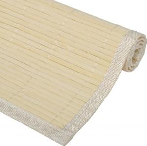 vidaXL 6 Bambusowych podkładek pod talerze 30 x 45 cm 4