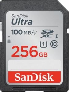 Karta SanDisk Ultra SDXC 256 GB Class 10 UHS-I/U1  (SDSDUNR-256G-GN6IN) 1